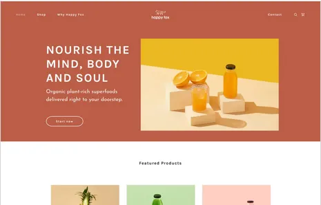 Blanc — Painting Business website example
